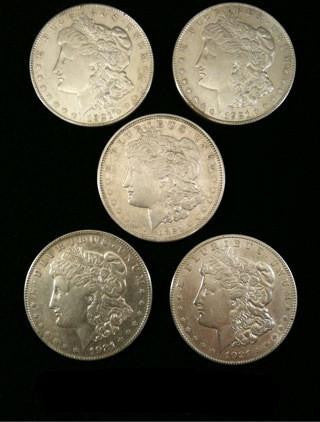 *CUSTOMER SUPPLIED COINS* Deans Set - AU Morgan Dollar