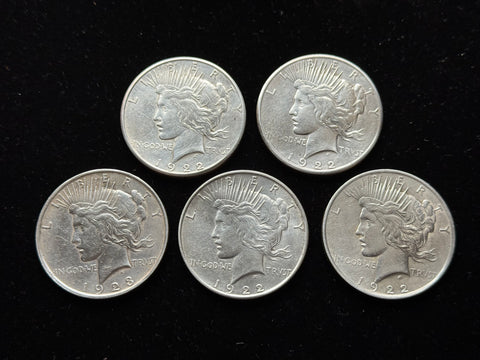 Expanded Shell Set - Peace Dollar