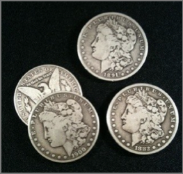 *CUSTOMER SUPPLIED COINS* 3CF - Soft Morgan Dollar