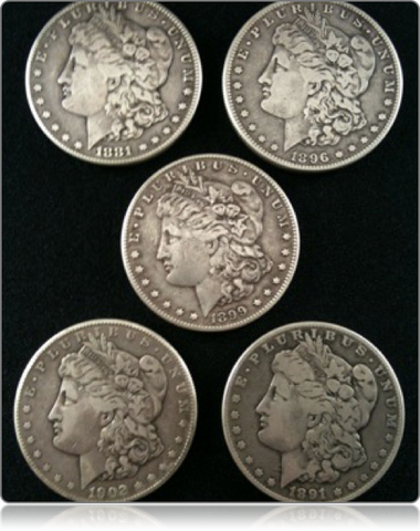 *CUSTOMER SUPPLIED COINS* Deans Set - Soft Morgan Dollar